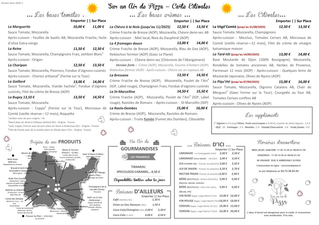 Menu sur un air de pizza aout 2025 1
